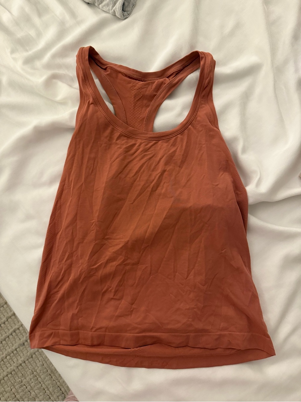 Women's Rust Racerback Tank Top - Unbranded